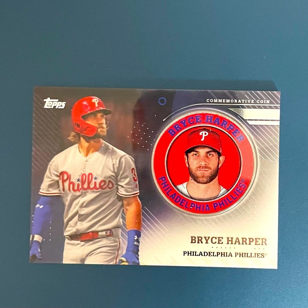 Bryce Harper Commemorative Player Coin Medallion - 2020 Topps Series 2​